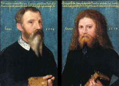 Gerlach Flicke with Henry Strangwish by Gerlach Flicke